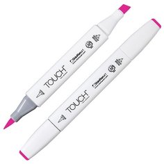 Маркер TOUCH BRUSH двухсторонний на спирт.основе цв.086 красно-фиолетовый яркий