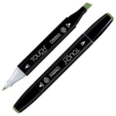 Маркер TOUCH TWIN двухсторонний на спирт.основе цв.235 зеленая крушина