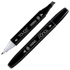 Маркер TOUCH TWIN двухсторонний на спирт.основе цв.CG9 серый холодный 9