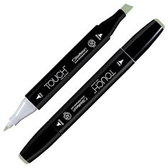 Маркер TOUCH TWIN двухсторонний на спирт.основе цв.233 зелено-серый оливковый