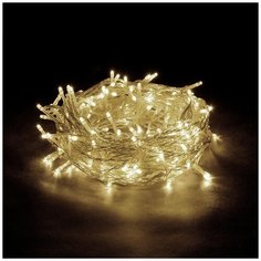 Гирлянда Vegas 55012, 64 ламп, теплый белый/прозрачный провод