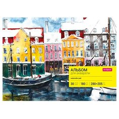 Альбом для акварели ArtSpace 28 х 20.5 см, 180 г/м², 30 л.