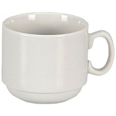 Чашка Добрушский фарфоровый завод Мокко, 100 мл, белый