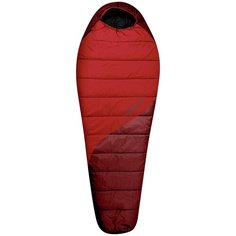Спальный мешок TRIMM Balance 195 red/dark red с правой стороны