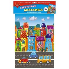 Апплика Мозаика самоклеящаяся сияющая Яркий город А3 (С2258-25)