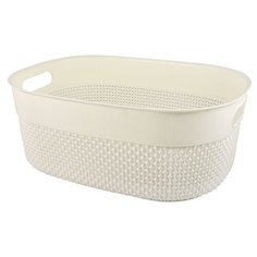 Plast Team Корзина для хранения Oslo 6 л 26.6х22.1х15.1 см молочный