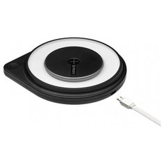 Беспроводная сетевая зарядка Deppa 24008, черный/белый