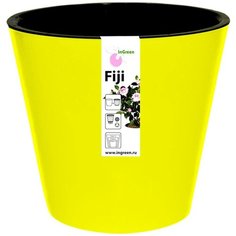 Горшок для цветов Фиджи D 160 мм/1,6 л желтый In Green