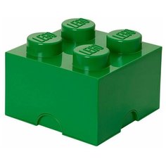 Ящик для хранения LEGO 4 Storage brick зеленый