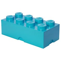 Ящик для хранения 8 Storage brick бирюзовый Lego