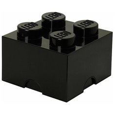 Ящик для хранения LEGO 4 Storage brick черный