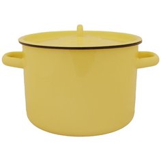 Кастрюля эмалиров. С крышкой 2,9 Л "стальэмаль" 2С16/1