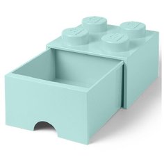 Ящик LEGO для хранения 4 выдвижной Storage brick мятный