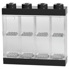 Контейнер LEGO Minifigure display case 8 (4065) черный