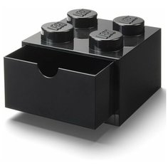 Ящик для хранения LEGO Desk Drawer 4 черный