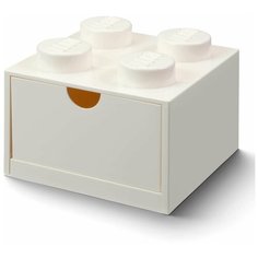 Ящик для хранения LEGO Desk Drawer 4 белый