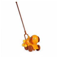 Игрушка-каталка Русский Стиль Дружок, на палочке