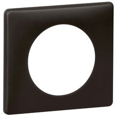 Рамка 1-постовая Legrand Celiane черная перкаль 066741