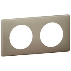 Рамка 2-постовая Legrand Celiane грэй перкаль 066722