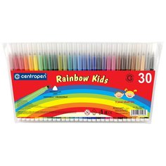 Centropen Набор фломастеров Rainbow Kids (7550), 30 шт.