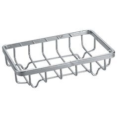 Мыльница на ножках 12*7,7*3,2 СМ хром. "Рыжий КОТ" COZY-SD-1