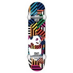 Скейтборд комплит ENJOI Panda Stripes Resin W/Soft Wheels Multi 7.75 2021