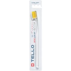Зубная щетка для взрослых «TELLO» ORTHO ULTRA SOFT