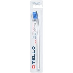 Зубная щетка для взрослых «TELLO» ORTHO ULTRA SOFT