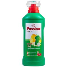 Гель для стирки Passion Gold Color 3 в 1 для цветного белья, 2 л, бутылка