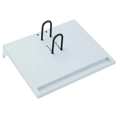 Подставка для календаря Стамм (40х220х204мм, серый пластик) 1шт. (ПК26)