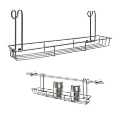Полка для специй навесная на рейлинг 35*7,5*12 см МультиДом