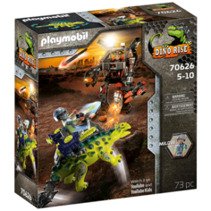 Конструктор Playmobil Dino Rise 70626 Сайхания. Вторжение роботов
