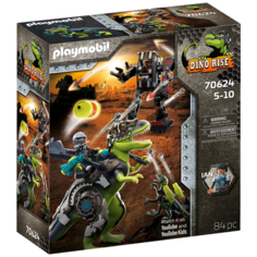 Конструктор Playmobil Dino Rise 70624 Ти-Рекс. Битва гигантов