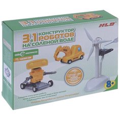 Конструктор HLB На соленой воде 20003277 Роботы 3 в 1