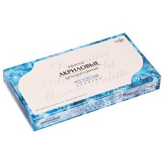 ГАММА Акриловые краски Московская палитра (241009), 9 мл, 9 цв. Gamma