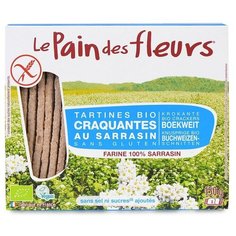 Хлебцы гречневые Le Pain des fleurs диетические без соли, 150 г