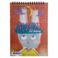 Альбом для рисования Кройтер Зайка 21 х 14.8 см (A5), 100 г/м², 50 л.