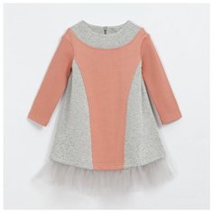 Платье ЁМАЁ размер 128, пудровый