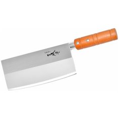 Нож-топорик FUJI CUTLERY японский, лезвие 17.5 см, коричневый