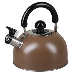 Pomi dOro Чайник со свистком PSS-650013 3 л, коричневый