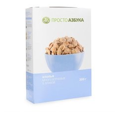 Готовый завтрак Просто Азбука Хлопья многозерновые 5 злаков, коробка, 300 г