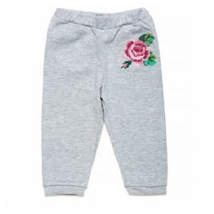 Ползунки ЁМАЁ, размер 92, серый меланж