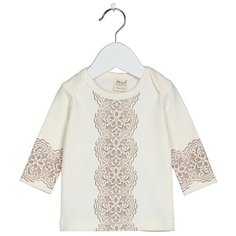 Лонгслив ЁМАЁ, размер 80, экрю