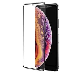 Защитное стекло полного покрытия iPhone XS Max / 11 Pro Max черная рамка