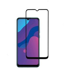 Защитное стекло полного покрытия Huawei Y6p (2020) MED LX9N черная рамка Glass PRO