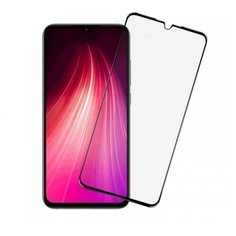 Защитное стекло полного покрытия Xiaomi Redmi Note 8t черная рамка Glass PRO