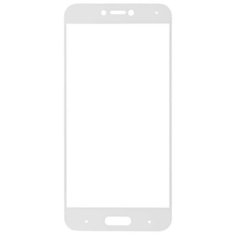 Защитное стекло полного покрытия Xiaomi Mi 5c белая рамка Glass PRO