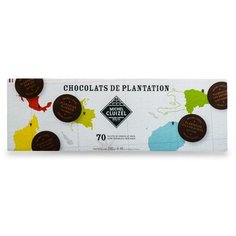 Шоколадный набор Michel Cluizel «Уникальная плантация» 70 медальонов 240г шкатулка Франция