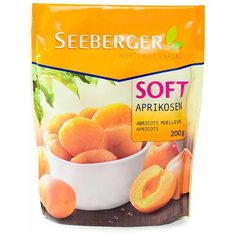 Сухофрукты абрикос мягкий, Seeberger, 200 г, Германия