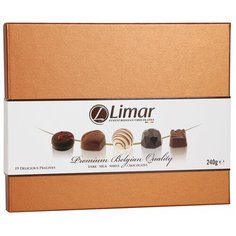Шоколадные конфеты Limar Ассорти Люкс 240 г Бельгия